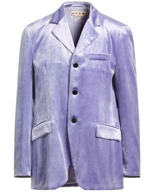 Marni Lilac Blazer Viscose, Silk - Purple