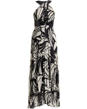 CAMILLA Maxi Dress Polyester, Polyamide, Elastane - White
