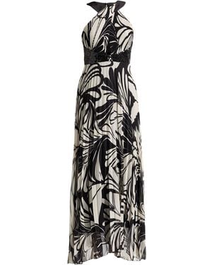 CAMILLA Maxi Dress Polyester, Polyamide, Elastane - White
