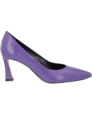 Miss Unique Court Shoes - Purple