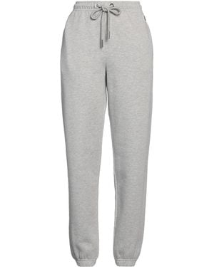 Moncler Trousers Cotton, Polyester, Metallic Fibre - Grey