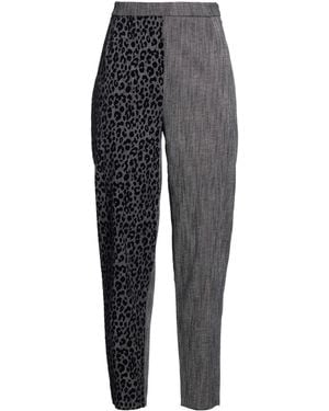 Exte Trousers Polyester, Cotton, Elastic Fibres - Grey