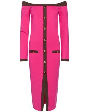 No Secrets Vestito Midi - Rosa