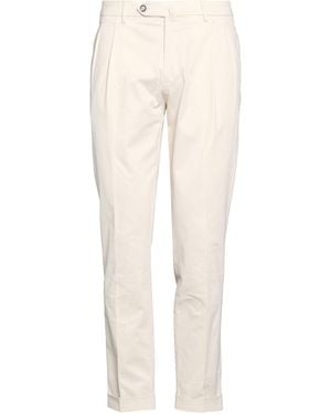 Berwich Cream Pants Cotton, Elastane - Natural