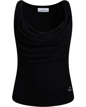 Vivienne Westwood Top Viscose, Elastane - Black