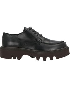 Dries Van Noten Lace-Up Shoes Leather - Black