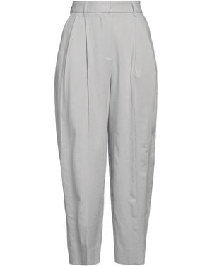 House of Dagmar Trousers Ecovero Viscose, Polyester, Elastane - Grey