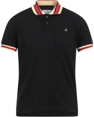 Vivienne Westwood Polo Shirt Cotton - Black