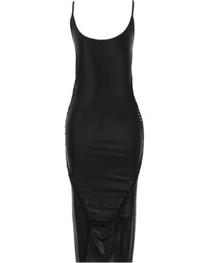 Rick Owens Midi Dress Viscose, Elastane - Black