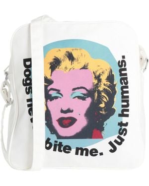 Comme des Garçons Shoulder Bag Polyester - White