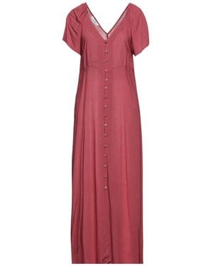 Fly Girl Maxi Dress Viscose - Red