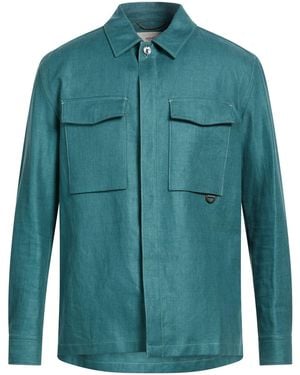 Agnona Shirt Linen, Polyester - Green