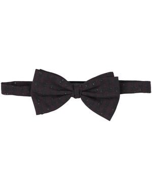 Altea Chocolate Ties & Bow Ties Wool - Black