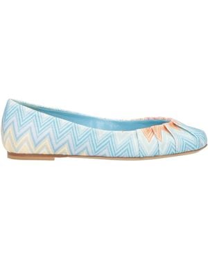 Missoni Ballet Flats - Blue