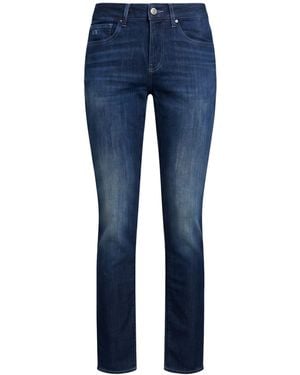 ARMANI EXCHANGE Jeans Cotton, Polyester, Elastane - Blue