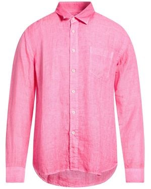 120% Lino Shirt Linen - Pink