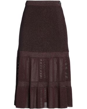 Elisabetta Franchi Midi Skirts - Brown