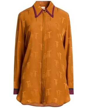 Tod's Marigold Shirt Silk - Orange