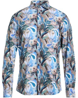 BASTONCINO Shirts - Blue