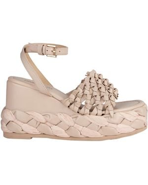 Emanuélle Vee Sandals Leather - Natural