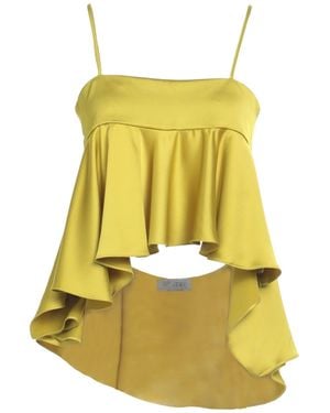 The Attico Top - Yellow