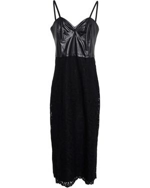My Twin Midi-Kleid - Schwarz