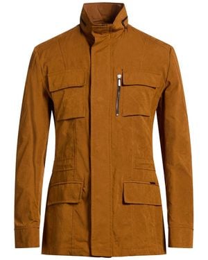 Moorer Acqua Jacket Cotton, Polyester, Polyamide - Brown