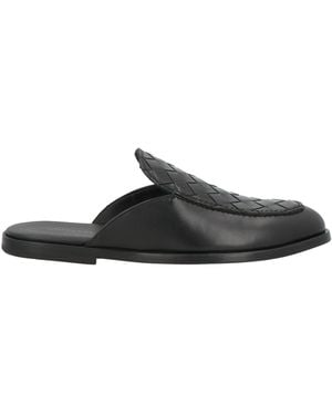 Giovanni Conti Mules & Clogs Calfskin - Black