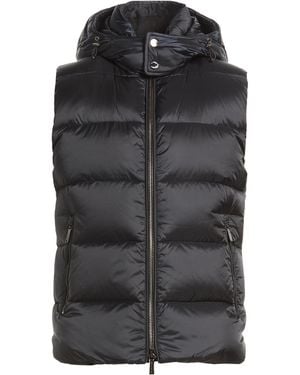 Moorer Midnight Vest Polyamide, Polyester - Black