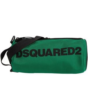 DSquared² Cross-Body Bag Textile Fibers - Green