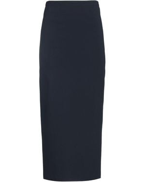 Hache Long Skirt - Blue