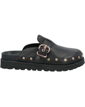 Cult Mules & Clogs Leather - Black