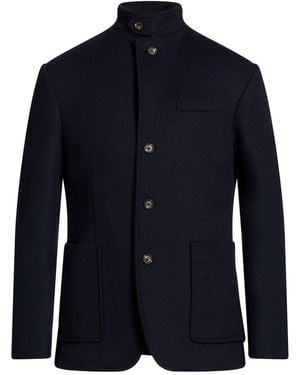 Eleventy Jacket Wool, Cashmere - Blue