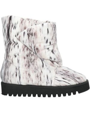MSGM Botines de caña alta - Blanco