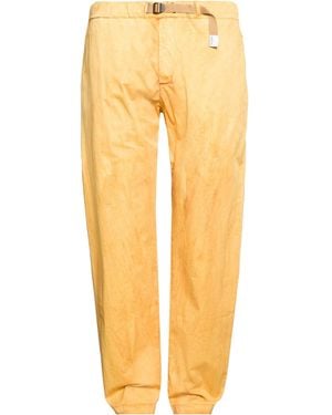 White Sand Marigold Pants Cotton, Elastane - Yellow