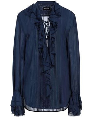 Dondup Top Cotton, Viscose - Blue
