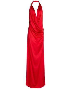 Blumarine Maxi Dress Polyester - Red