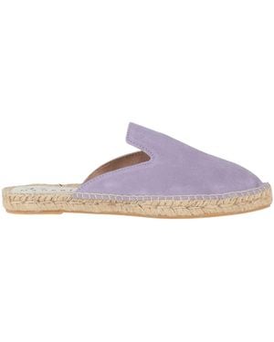 Manebí Lilac Espadrilles Leather - Purple