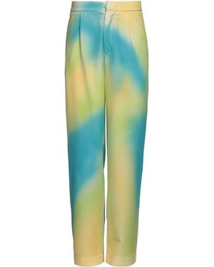 Bonsai Trousers Virgin Wool, Elastane - Blue