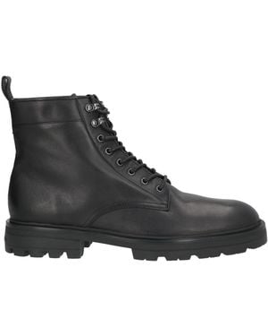 Hogan Ankle Boots Leather - Black
