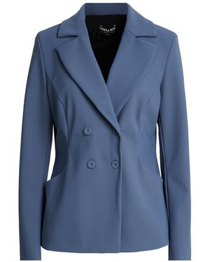 La Petite Robe Di Chiara Boni Blazer - Blue