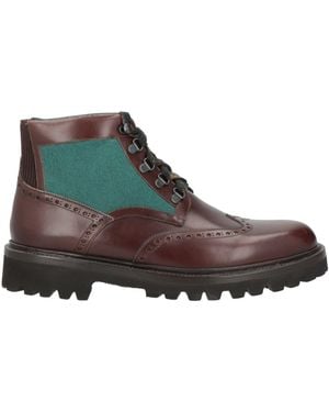 Fratelli Chocolate Ankle Boots Leather - Brown