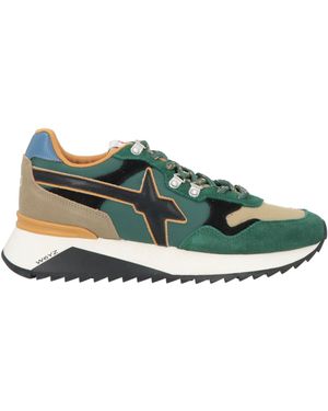 W6yz Trainers Leather - Green