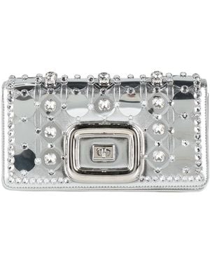 Roger Vivier Handbag Leather - Gray