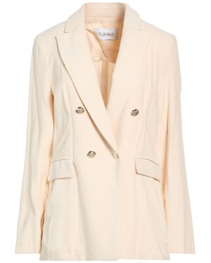 Kaos Blazer Viscose, Cotton, Polyamide - Natural