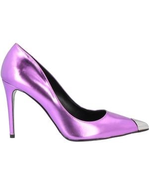 Bruglia Mauve Pumps Leather - Purple