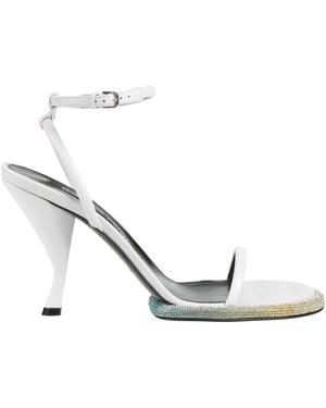 Sergio Rossi Sandals Leather - Metallic