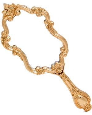 Moschino Couture -- Brooch Zamak, Resin, Brass - Metallic