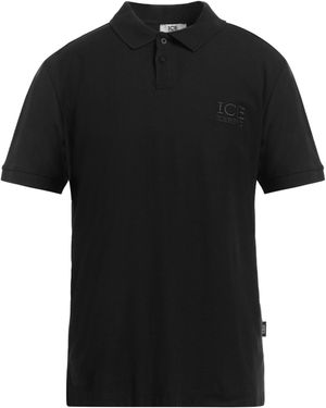 Ice Iceberg Polo Shirt - Black