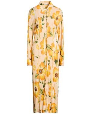 Acne Studios Midi Dress Viscose - Metallic